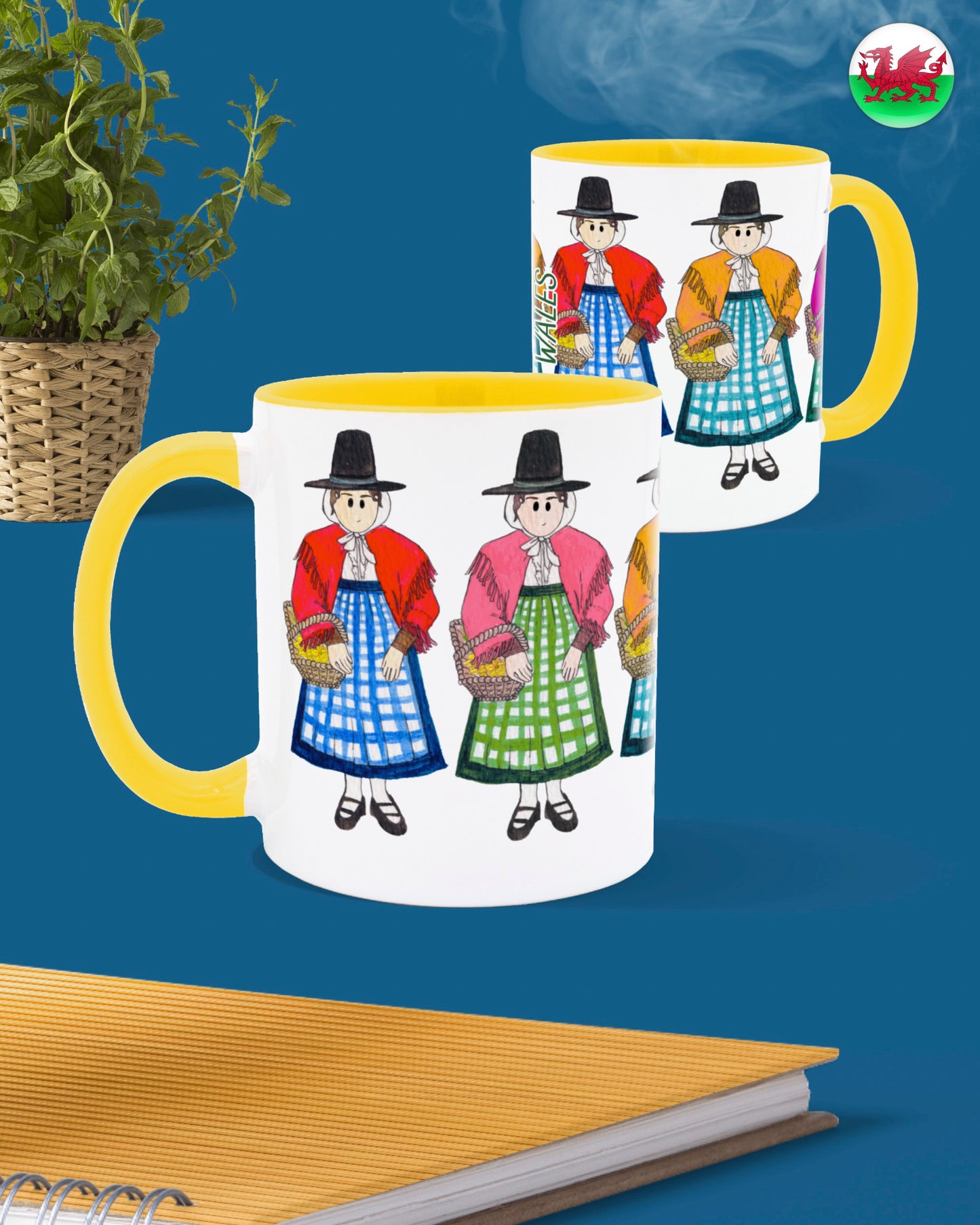 Wales Mugs - To Home From London