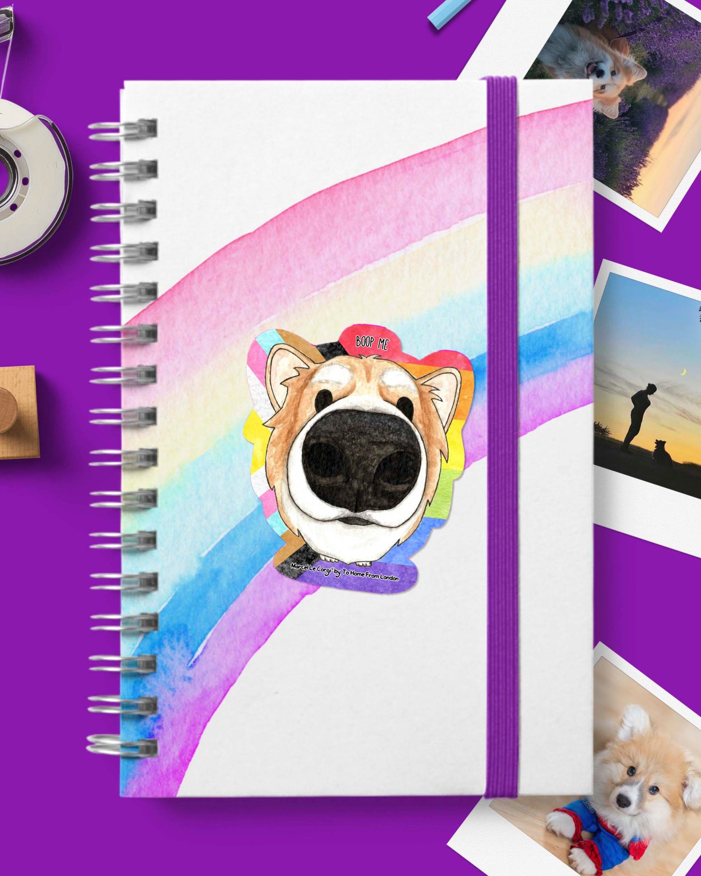 LIMITED EDITION Boop Me Pride Sticker - To Home From London