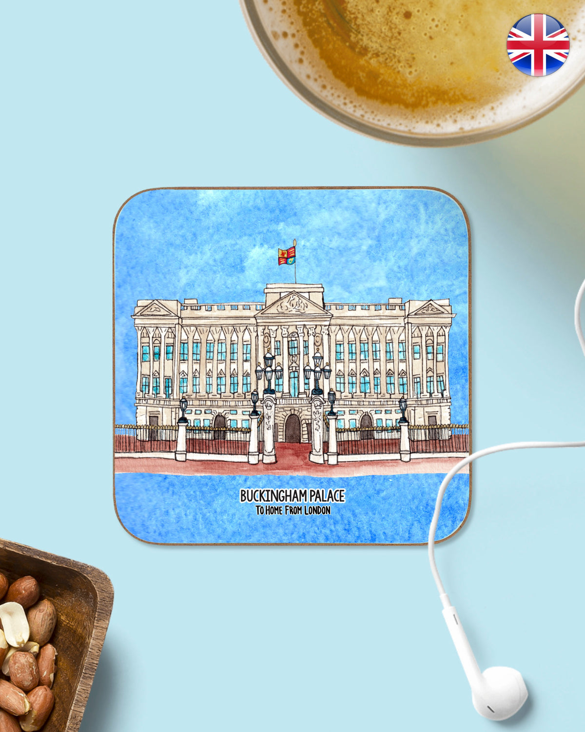 London Landmarks Coasters | To Home From London