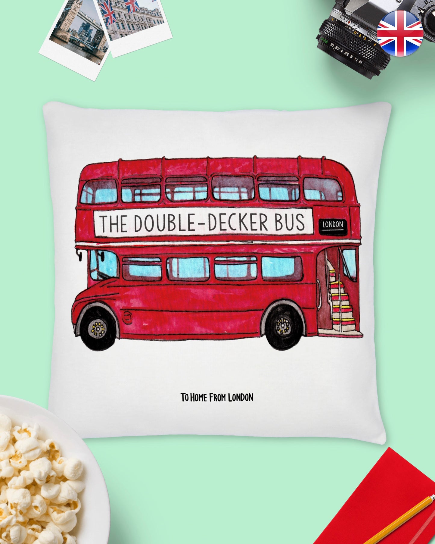 London Cushion Covers - To Home From London