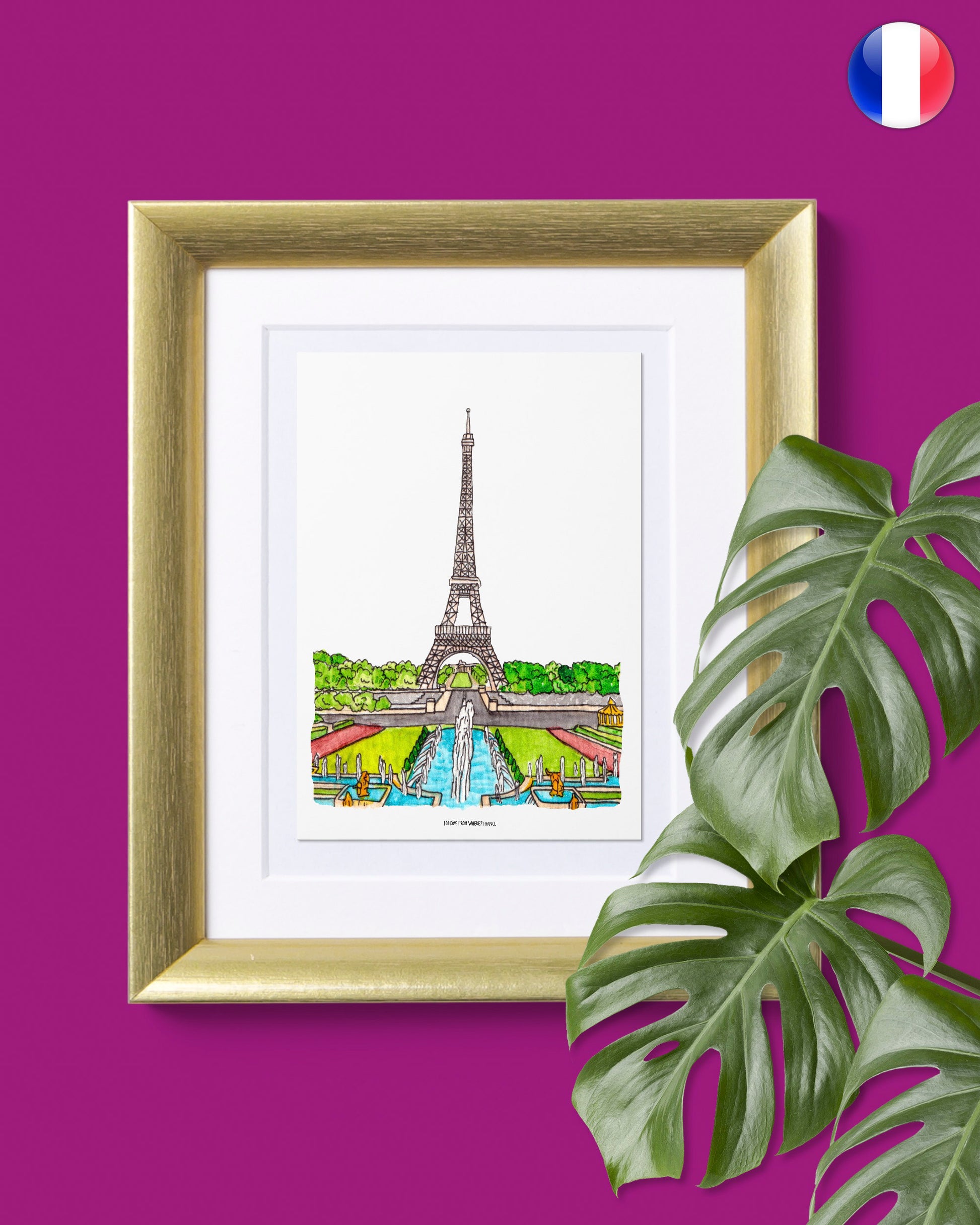 France Art Prints - To Home From London