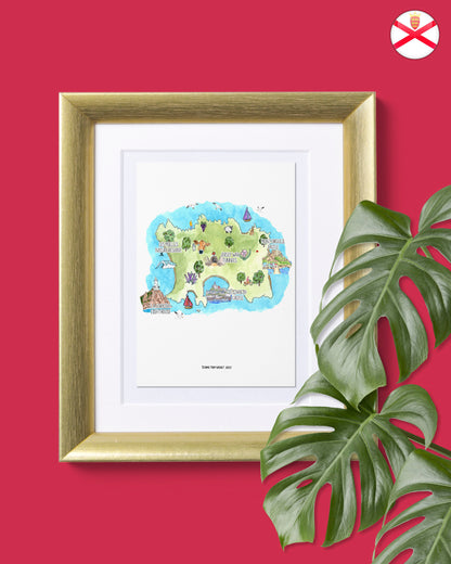 Jersey Art Prints - To Home From London