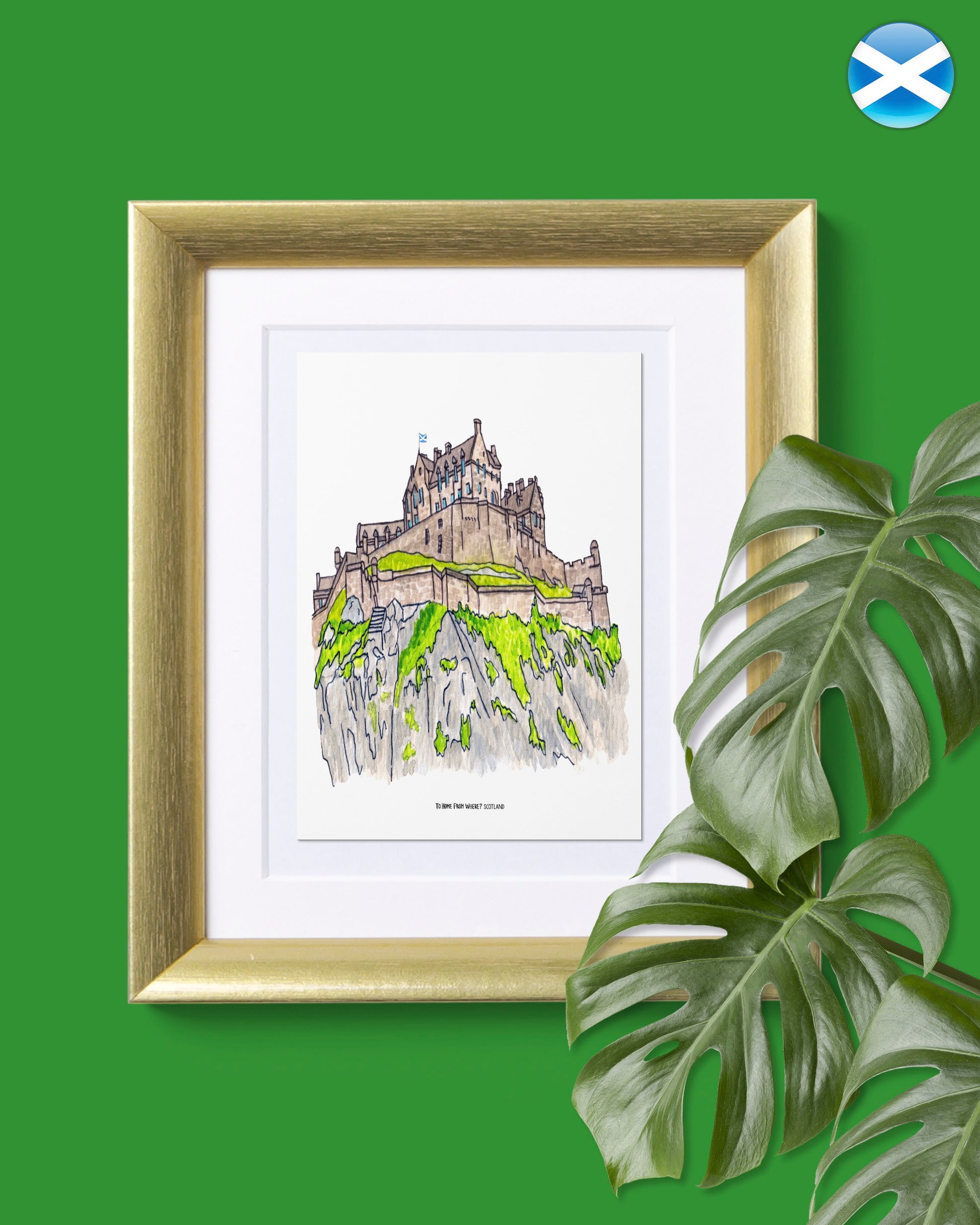 Scotland Art Prints - To Home From London