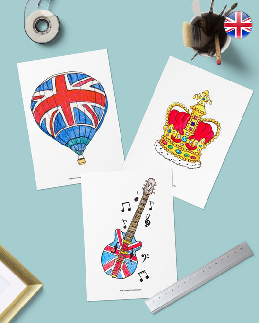 United Kingdom Art Prints - To Home From London