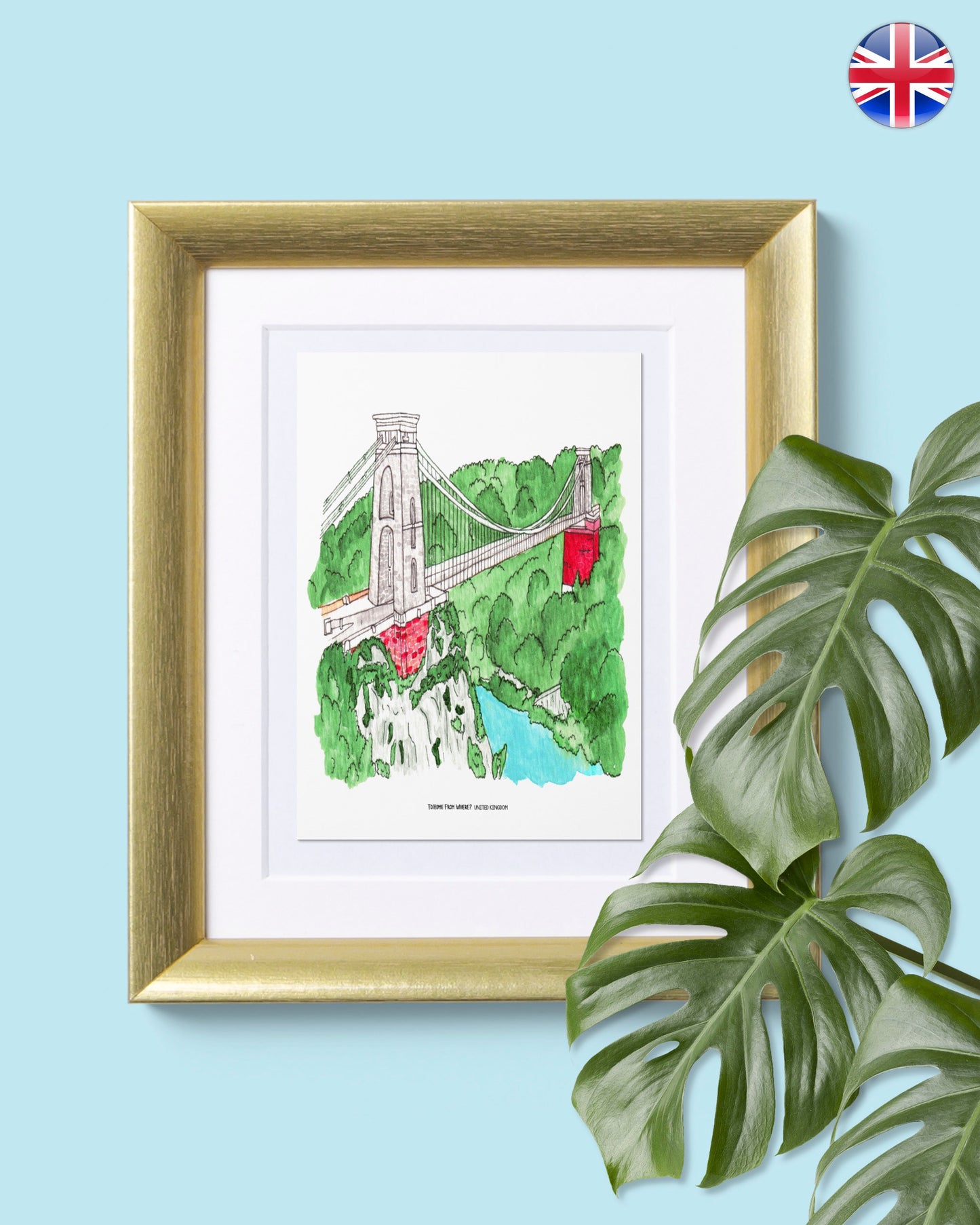 Bristol Art Prints - To Home From London