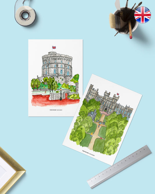 Windsor Art Prints - To Home From London