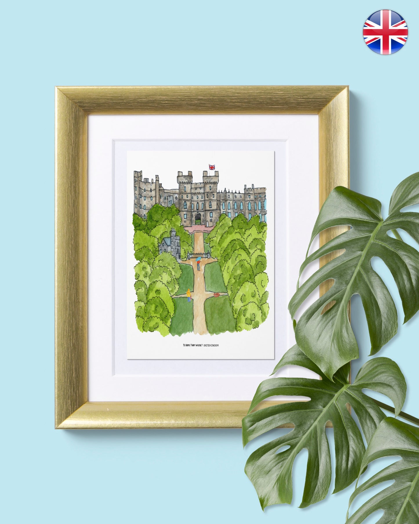 Windsor Art Prints - To Home From London
