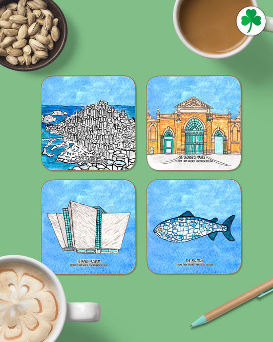 Northern Ireland Coasters - To Home From London