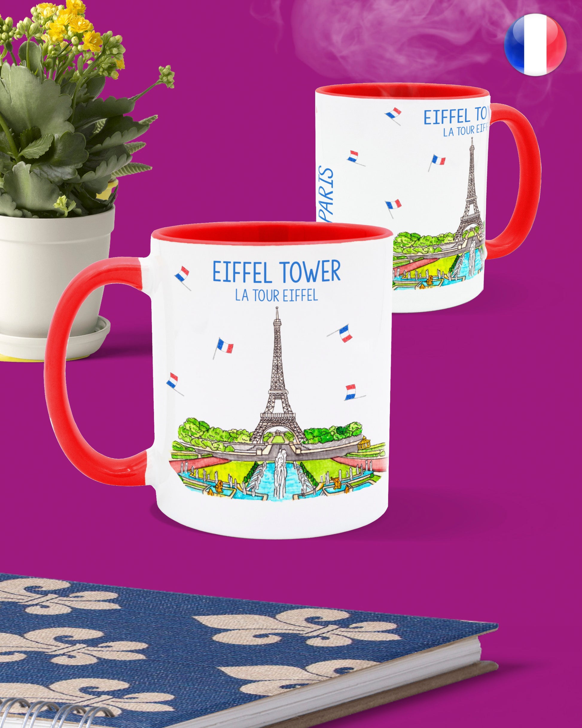 Paris Mugs - To Home From London