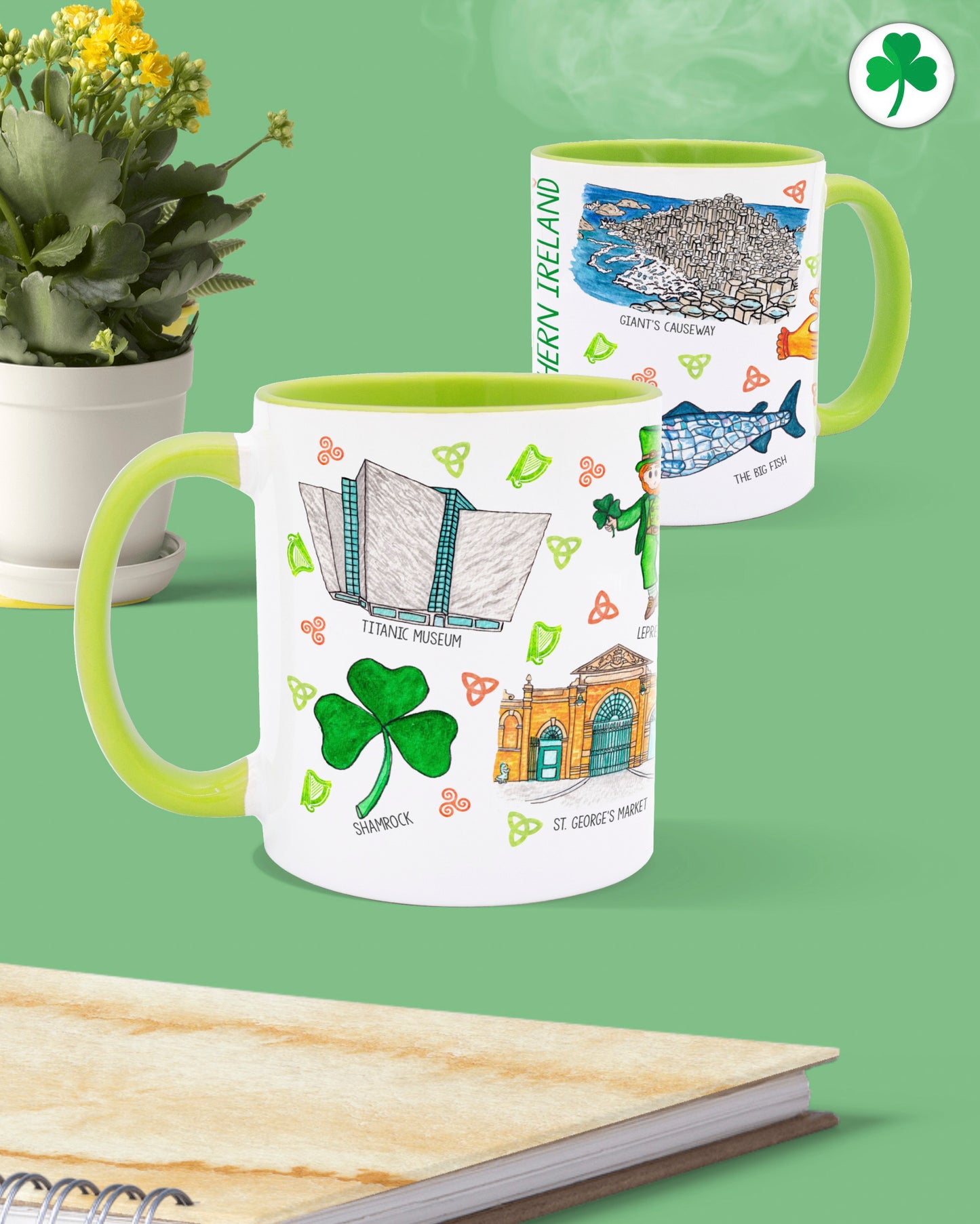 Northern Ireland Mugs - To Home From London